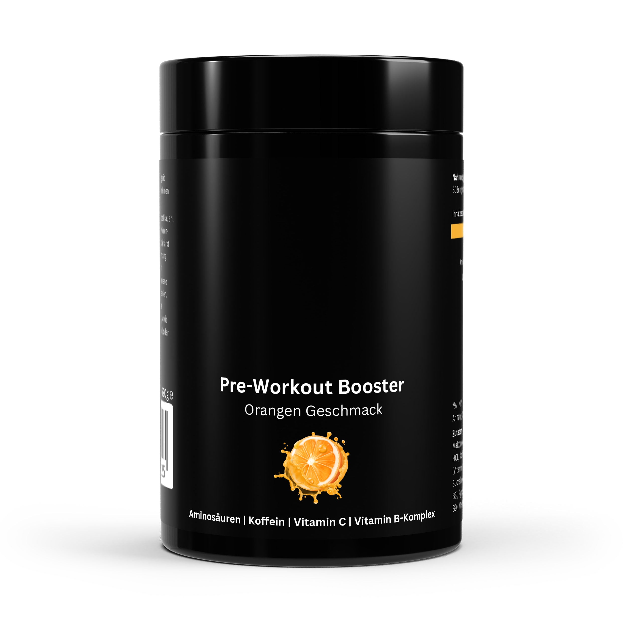 Pre-Workout Orange – Energie & Fokus