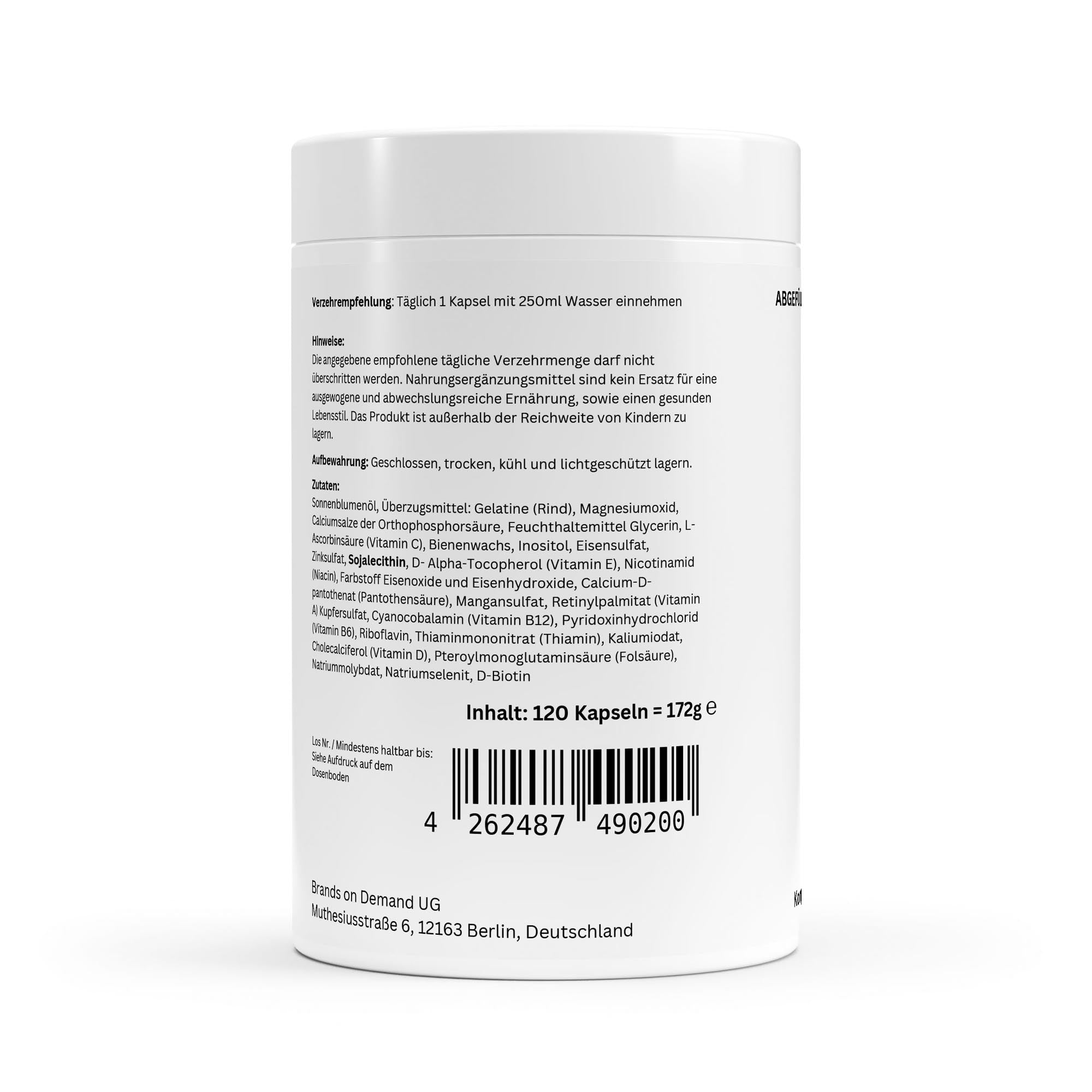 Multivitamin & Mineral Komplex – Energie & Immunsystem