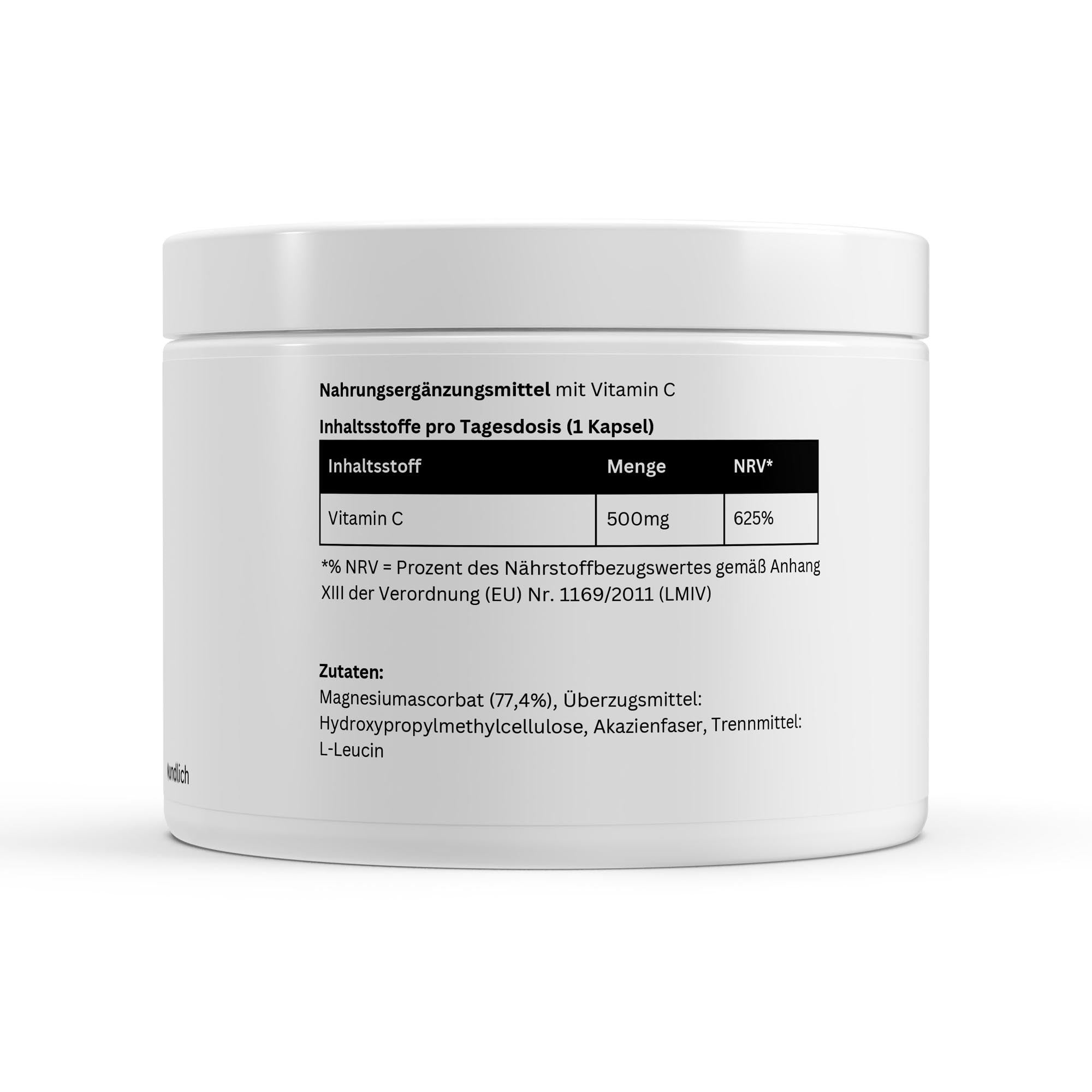 Vitamin C 500mg – Immunsystem & Zellschutz