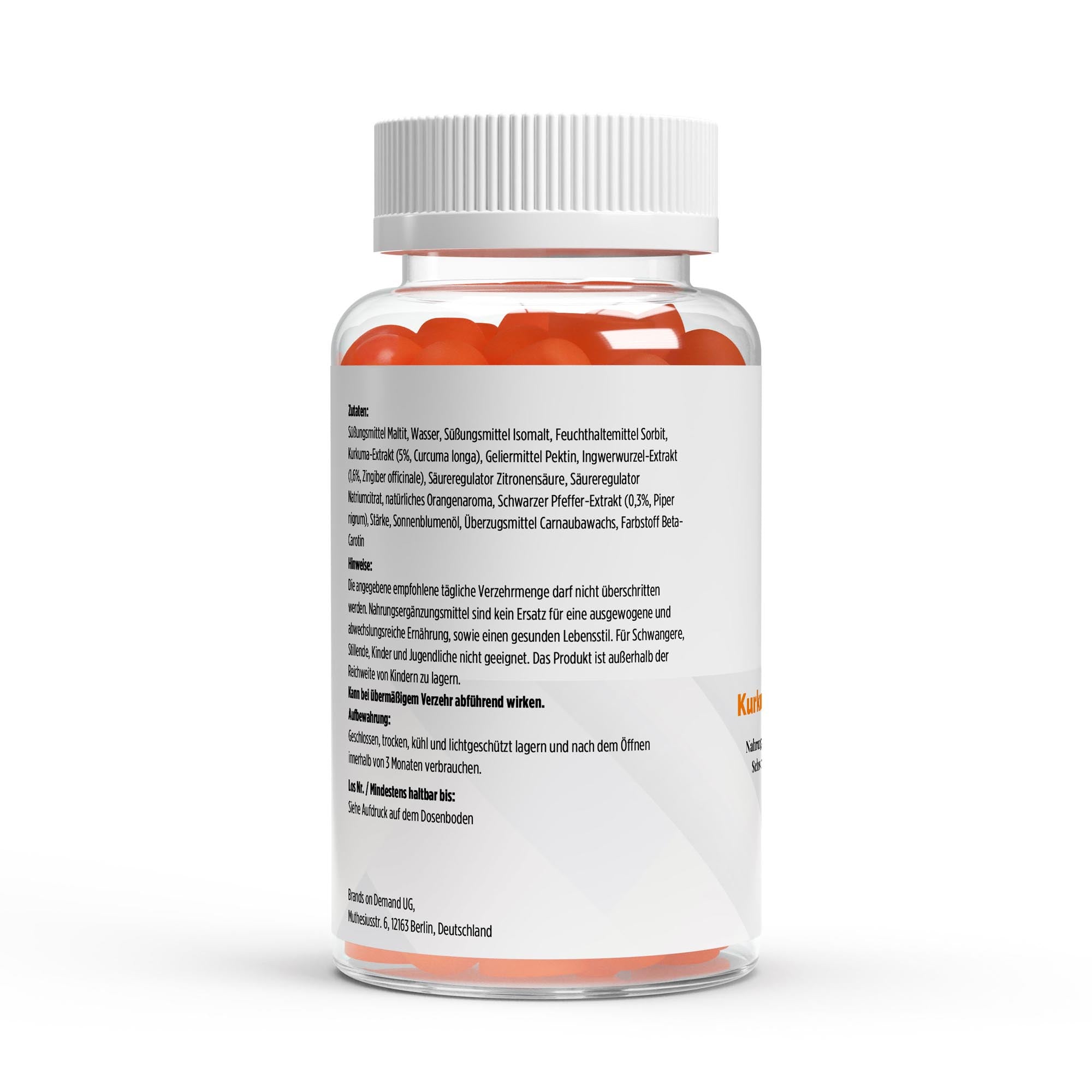 Kurkuma Gummies – Gelenke & Verdauung